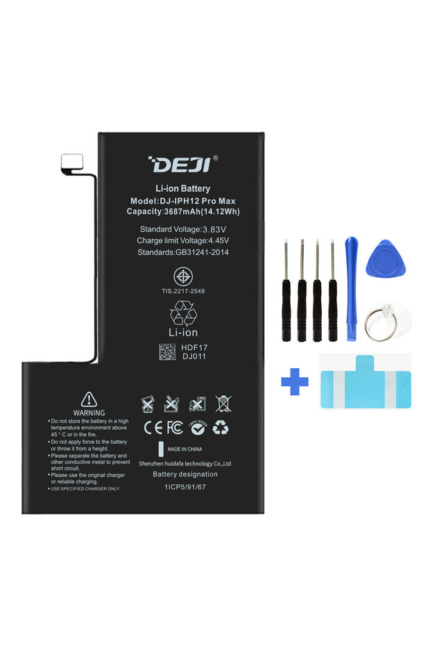 Iphone 12 Pro Max Batarya Mucize Batarya - Orijinal Mah Kapasite - 1