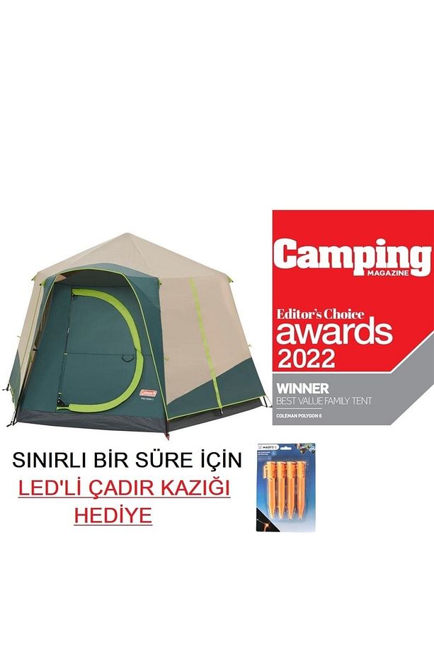 Çadır Polygon6 - 6 Kişilik Aile Çadırı - 1