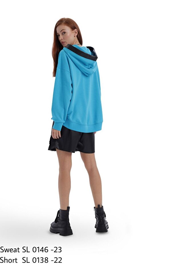 DIFFERENT BASKI KADIN SWEAT - 3