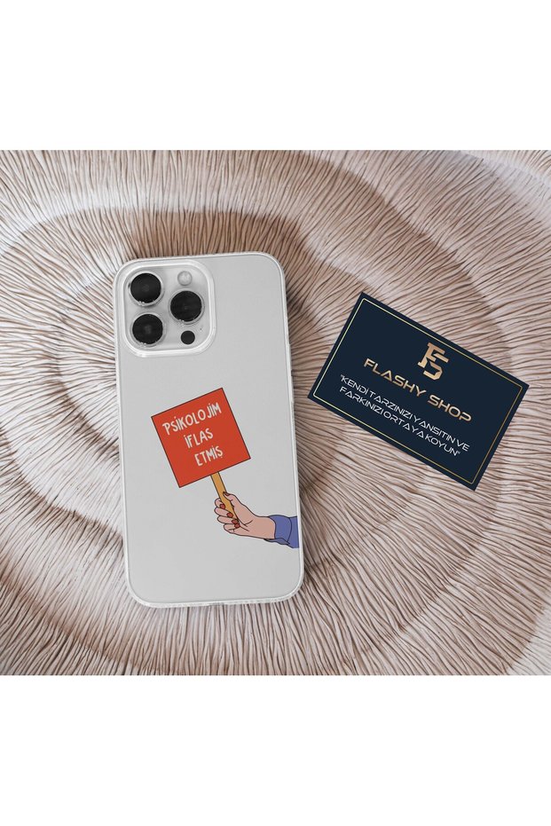 Samsung Galaxy A35 Compatible My Psychologist Is Bankrup Designed Transparent Case