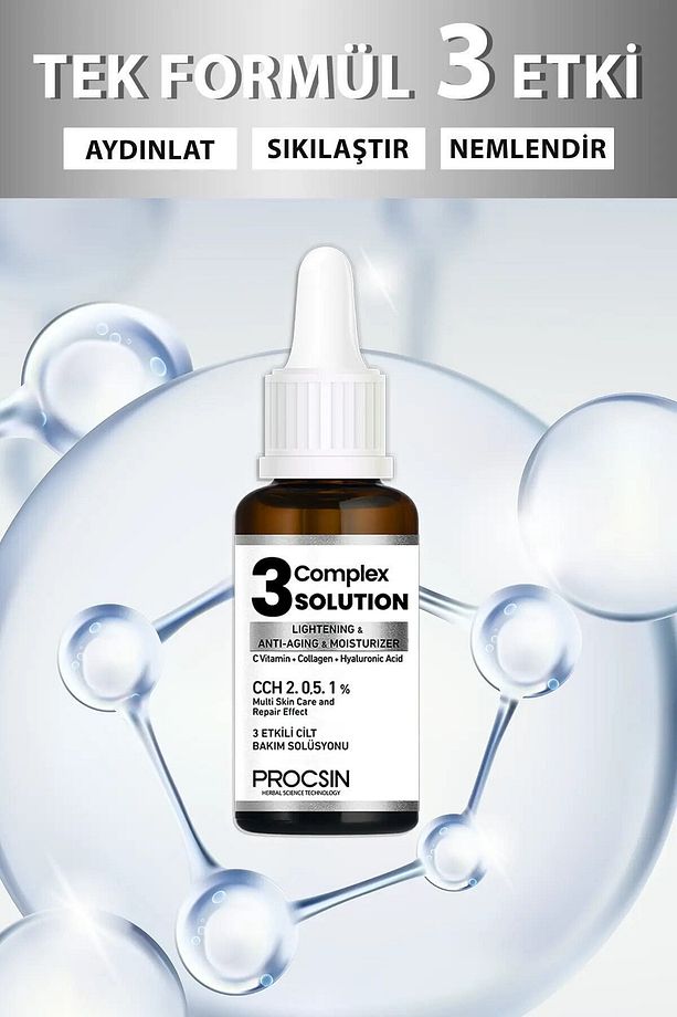 Aydınlatıcı Sıkılaştırıcı Nemlendirici 3 Complex Solution 20 ml - 2