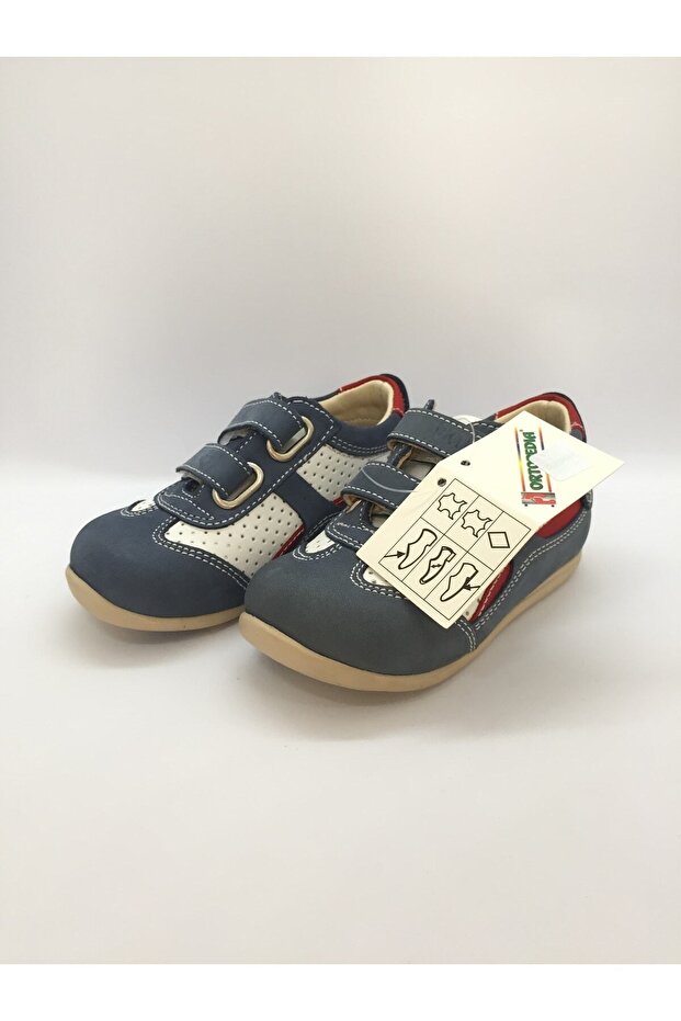 Ortopedik Bebek Spor Ayakkabı 78-1 - Açık Kot Mavi - 3