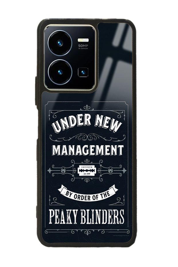 Vivo Y35 Peaky Blinders Glossy Phone Case with Management Design