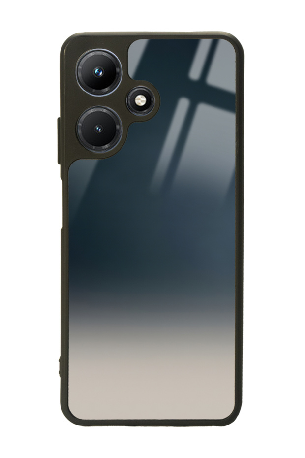 Infinix Hot 30I Blue Gradient Design Glossy Phone Case