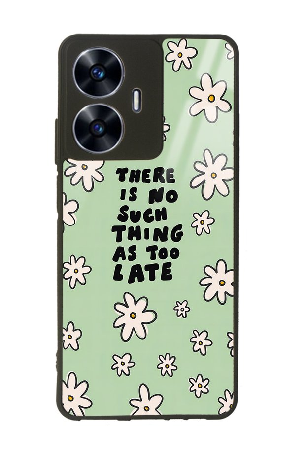Oppo Realme C55 Glossy Phone Case with Daisy Thing Design