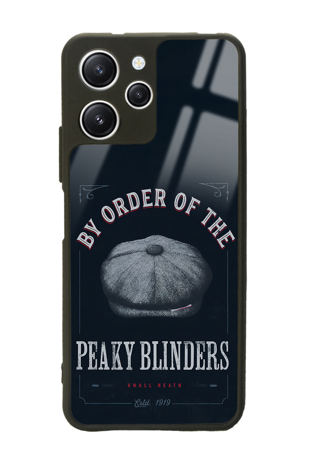 Xiaomi Redmi 12 Glossy Phone Case with Peaky Blinders Cap Design