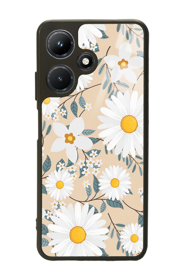 Infinix Hot 30I Big Daisy Design Glossy Phone Case