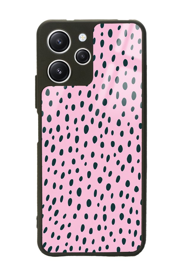 Xiaomi Redmi 12 Pink Speckle Design Glossy Phone Case
