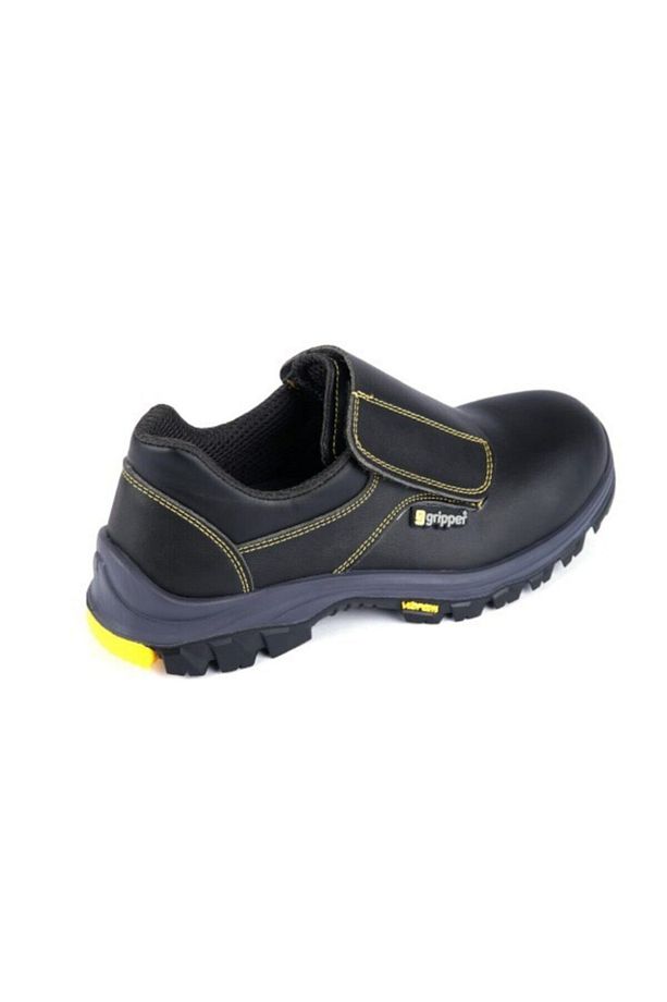 Gpr-34 S3 Siyah Deri Kompozit Vibram Taban Iş Güvenlik Ayakkabısı - 3