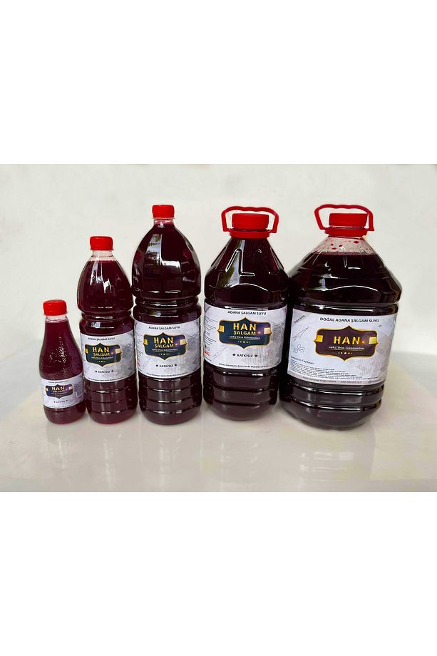 Şalgam Katkısız Adana Şalgamı Acısız Sade 5 Lt (4 Adet) - 6