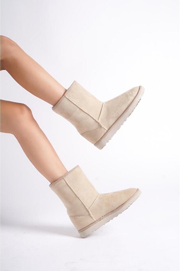 Bej Tüylü Orta Bot - 1