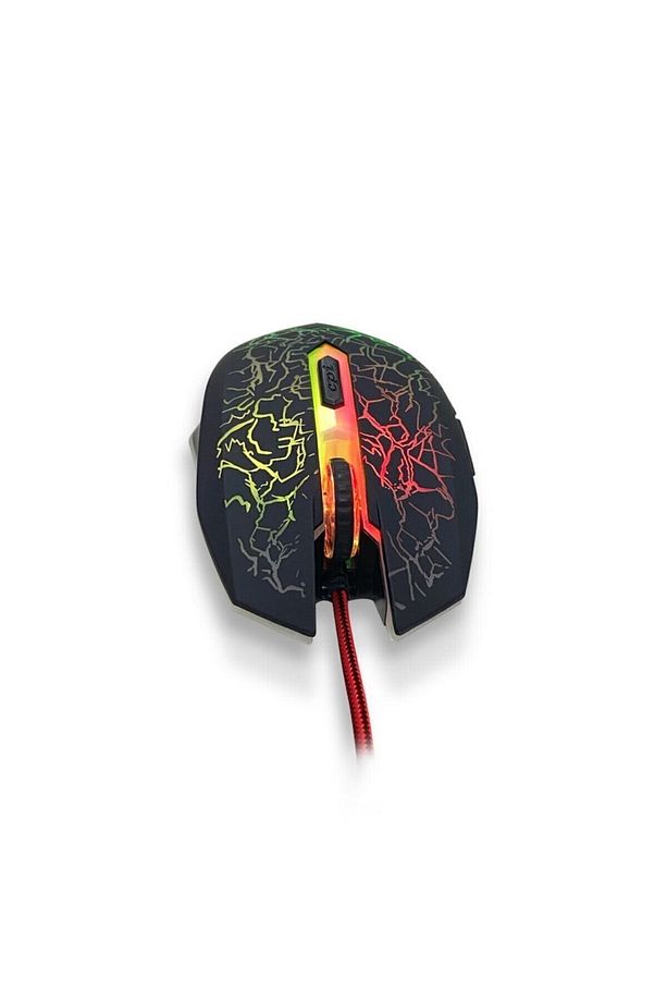 Pgm02 Gaming Mouse + Mouse Pad Kırmızı - 4