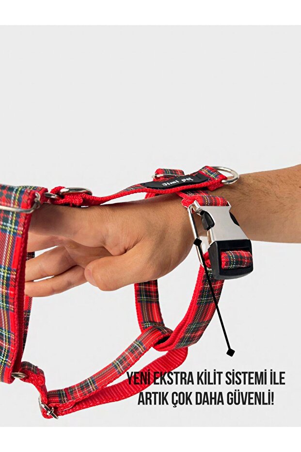 Tasma Seti Red Tartan Model - 2