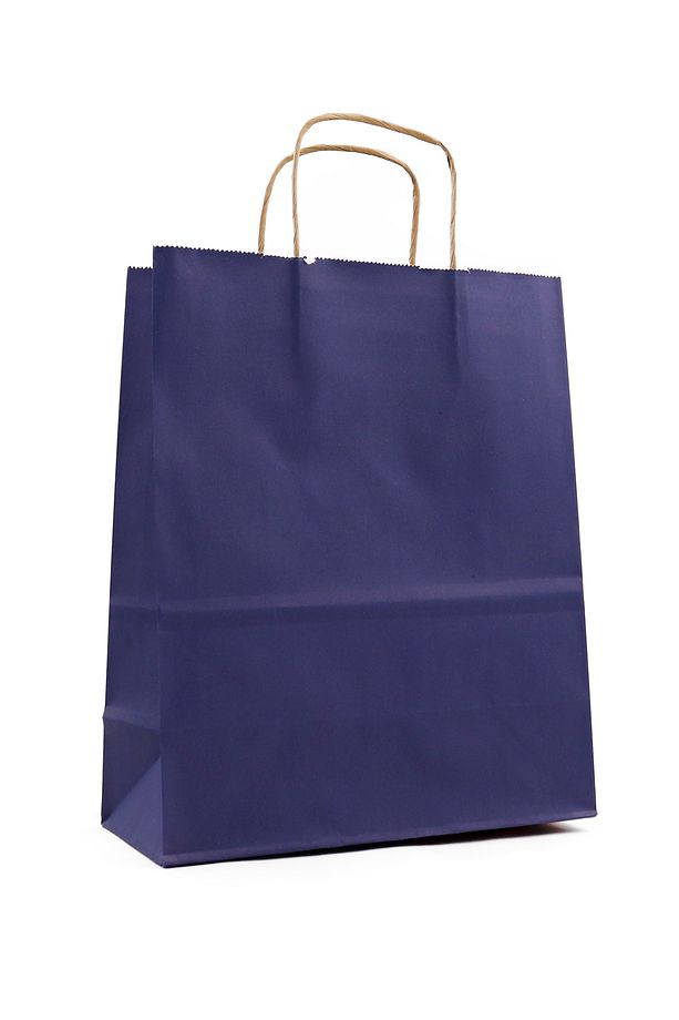 25 x 31 cm Lacivert Kağıt Çanta 2 Adet , Hediye Poşeti - 2