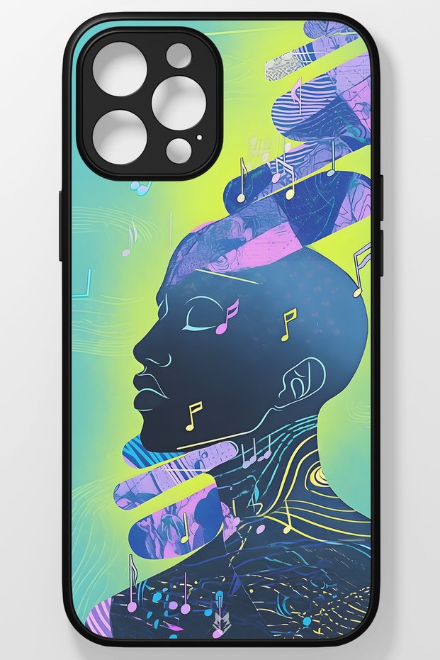 Eclipse Unbreakable (Tempered) Glass Hard Plastic iPhone 14 Plus Phone Case