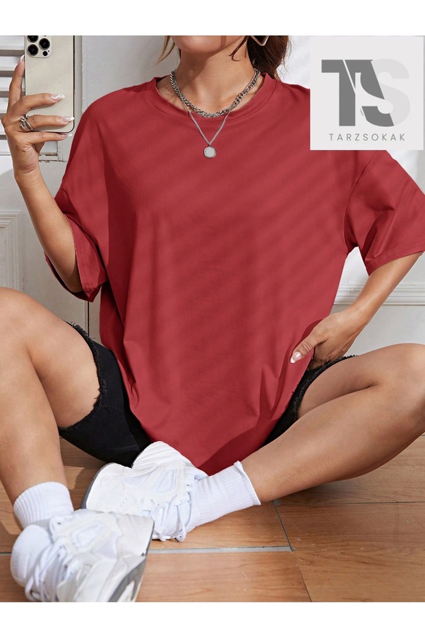 Tricou cu umăr solid - 1