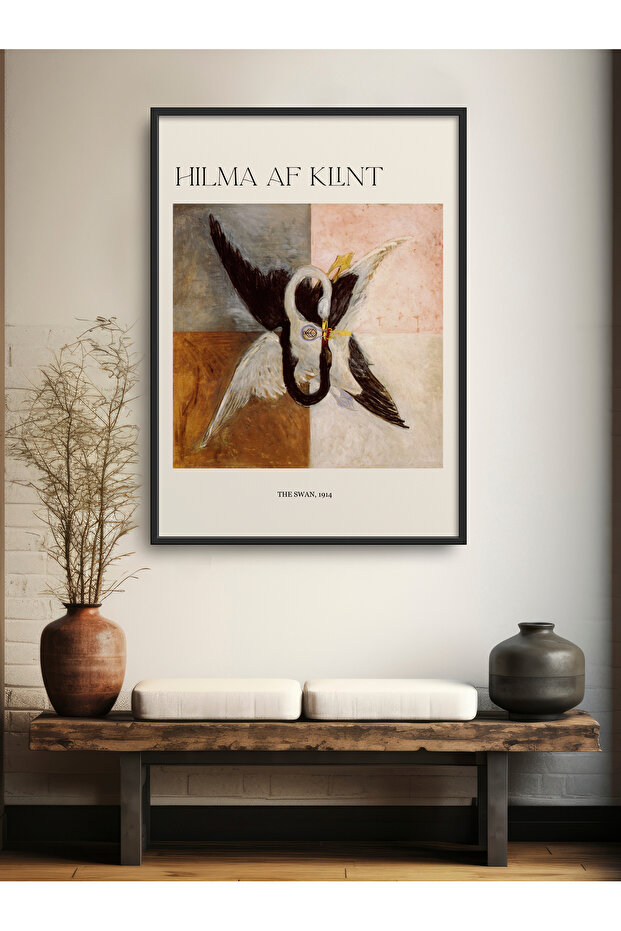 Single Hılma Af Klınt Painting Framed Poster Painting Tk/335