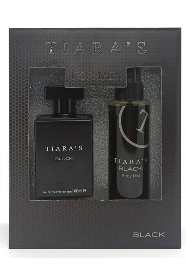 Tıaras Black Edt 100 Ml & Edc For Men 150 Ml - 2
