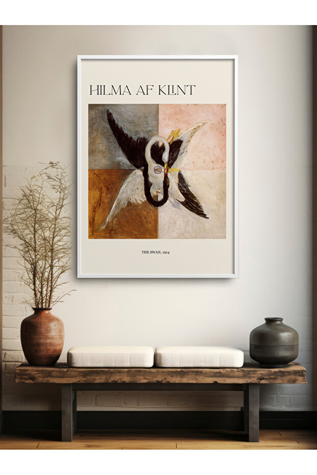 Single Hılma Af Klınt Painting Framed Poster Painting Tk/335