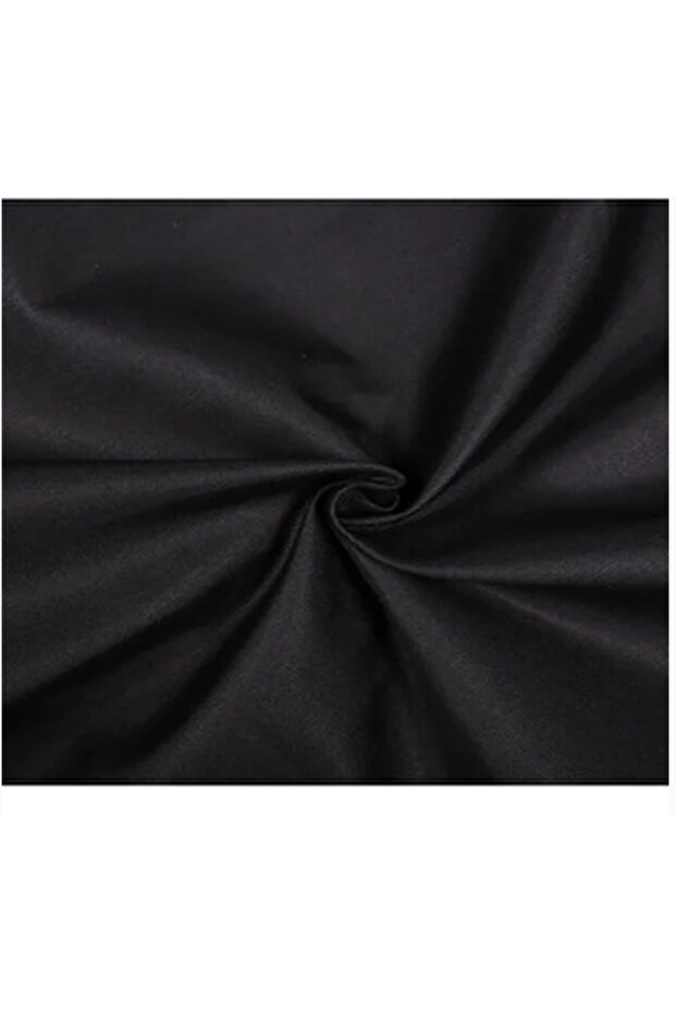 5 meter Fabric, Duvet Cover Fabric 240 Cm Black Color Plain Patternless Fabric