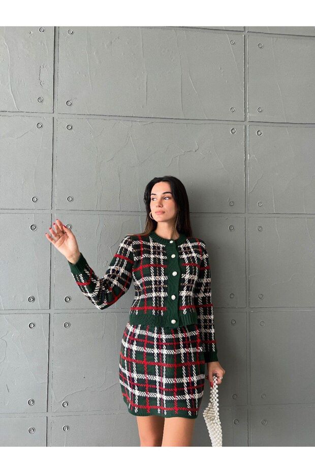 Ekose triko takım - 3