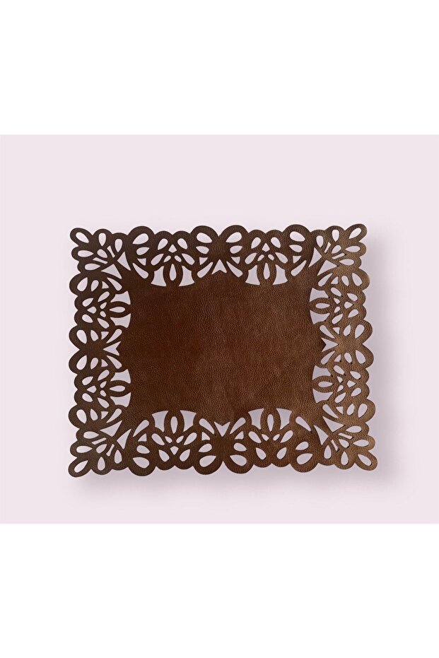 6-Piece Faux Leather American Service