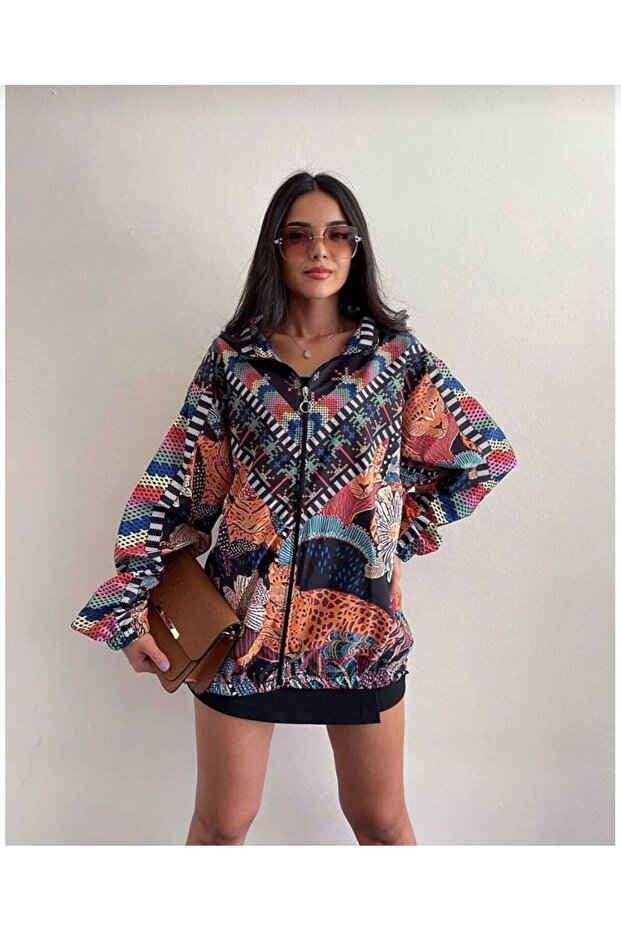 Digital Pattern Raincoat digital printing - 2