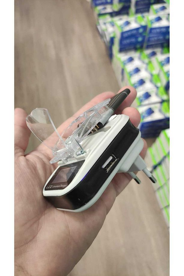 Batarya Şarj Aleti Akıllı şarj Lcd Ekranlı 1A 5W - 3