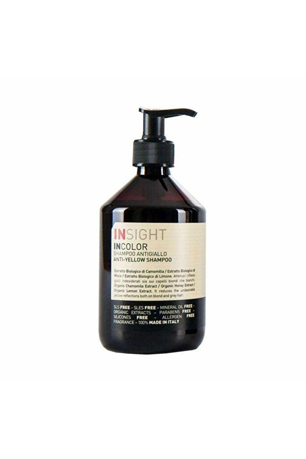 Incolor Anti Yellow Silver Shampoo for Dyed Hair 400ml 8029352354021