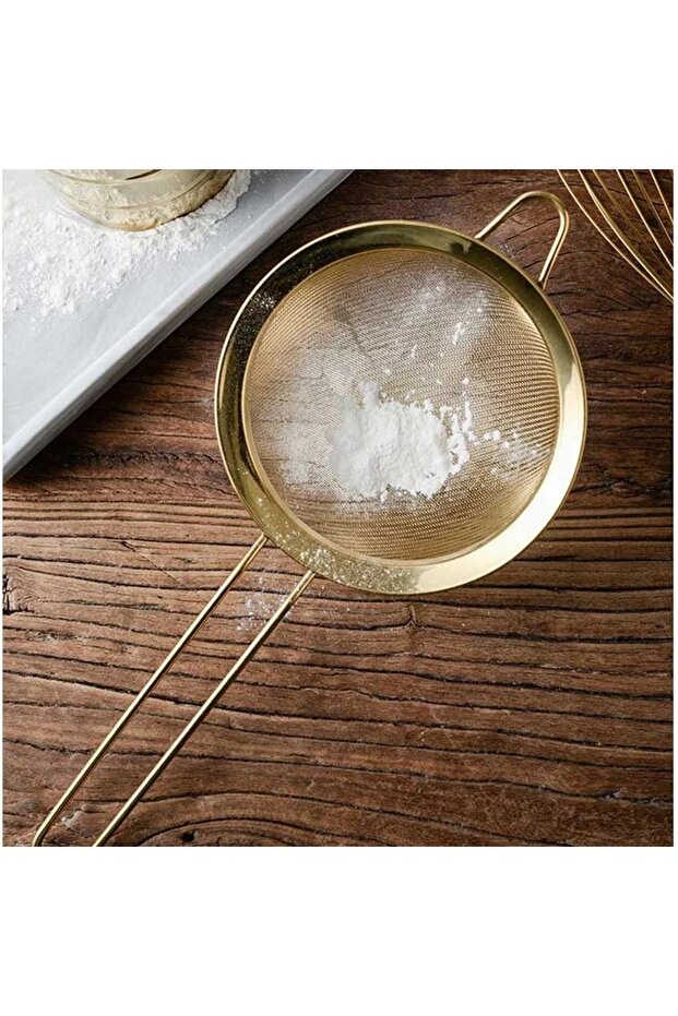 مصفاة سلك ذهبي قطر 14 سم - 2