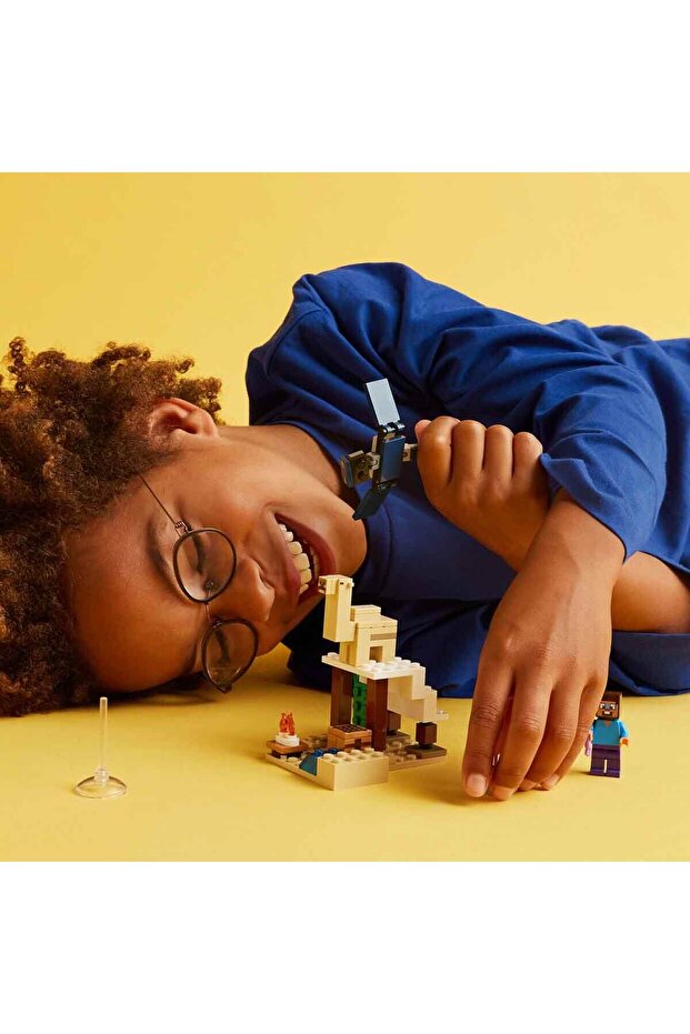 ® Minecraft® Steve'in Çöl Keşfi 21251 - 6 Yaş ve Üzeri Macera Oyunları Yedi Çocuk için - 8