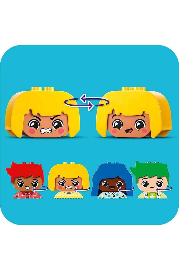 ® DUPLO® İlk Büyük Duygularım 10415 - 1 Buçuk Yaş ve Üzeri Çocuklar için kişisel ola - 5