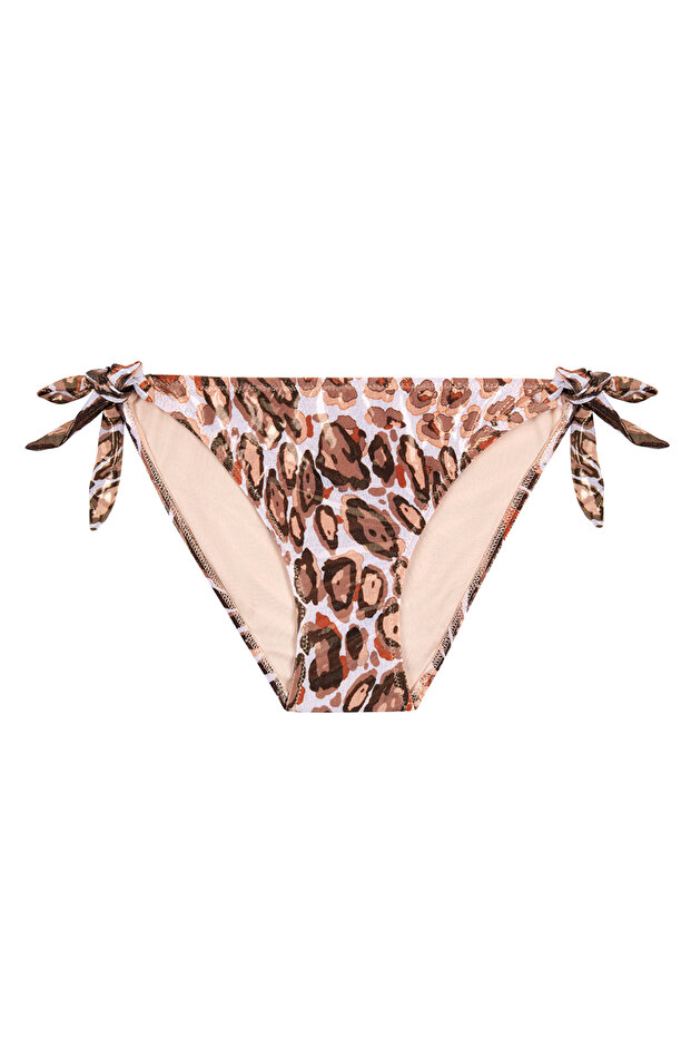 Kalın Bağcıklı Bikini Alt - 1