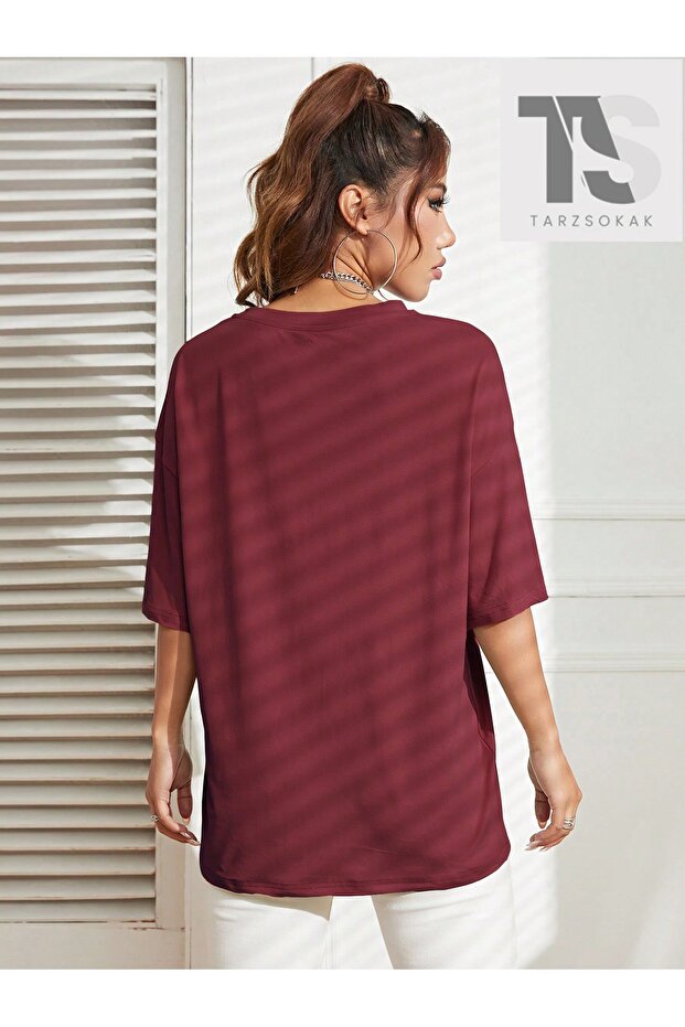 Tricou cu umăr solid - 2