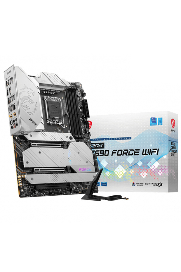 Mpg Z690 Force Wıfı Intel Z690 Soket 1700 Ddr5 6666(oc)mhz Atx Gaming (oyuncu) Anakart - 1