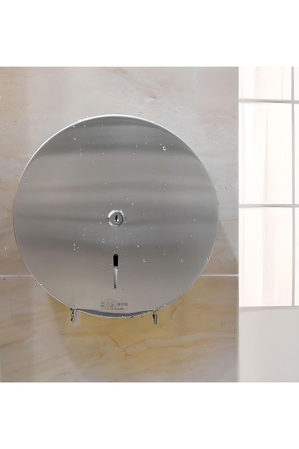Jumbo Kağıt Havluluk Wc Kağıt Dispanseri Krom Jumbo Kağıtlık Duvara Monte Tuvalet Kağıtlığı - 5