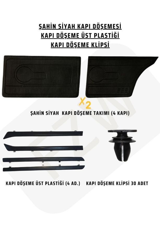 M131 ŞAHİN KAPI DÖŞEMESİ VE DÖŞEME ÜST PLATİĞİ SETİ - 1