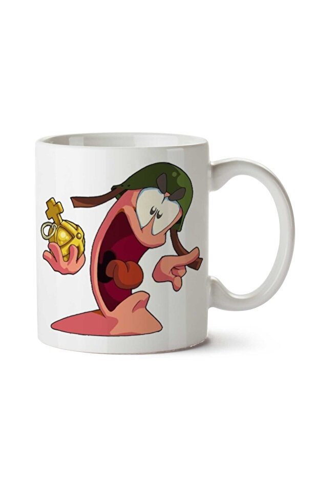 كوب Worms Armegedan Hand Grenade ذو وجهين مطبوع
