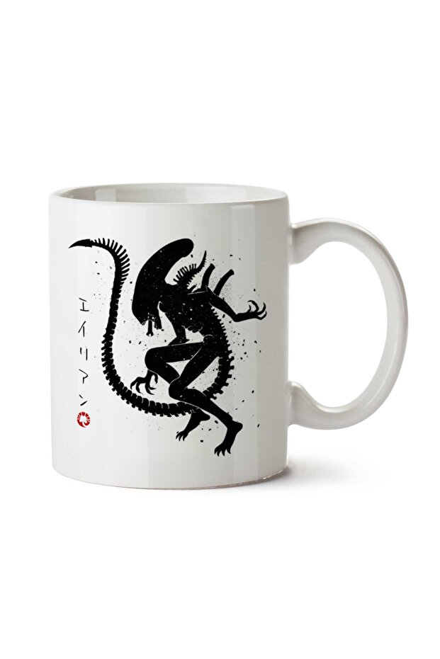 Alien Japan Hunter Two Sided Printed Mug Cup