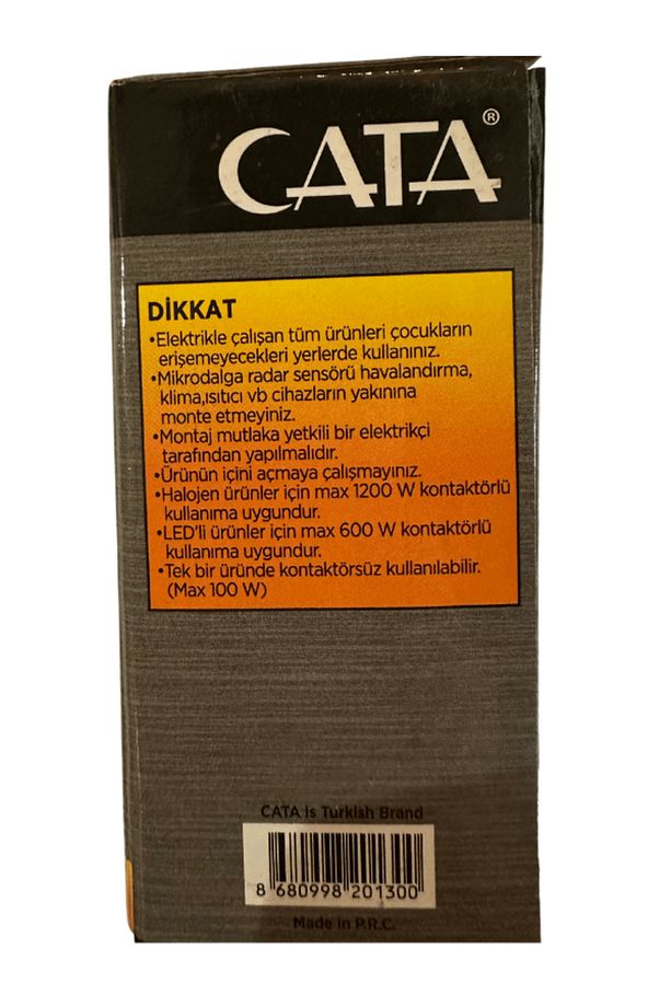CT-9185 1200W 360 Derece Radar Sensör (8 Adet) - 3