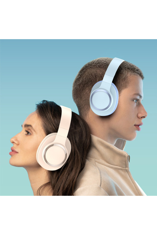 P2962 Kulaküstü Kablosuz Bluetooth Kulaklık MAVİ - 6