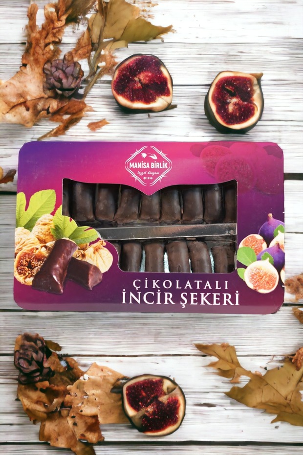 Fig and Date Candy - Chocolate Chestnut Shape - 4