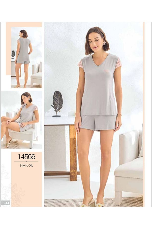 14566 TAŞ BASKILI ŞORT TAKIM - 1