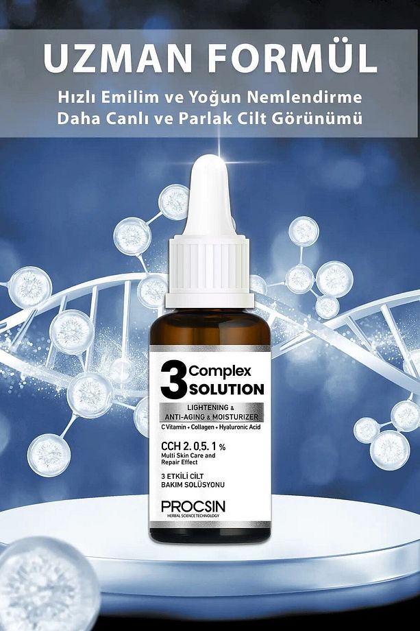 Aydınlatıcı Sıkılaştırıcı Nemlendirici 3 Complex Solution 20 ml - 4