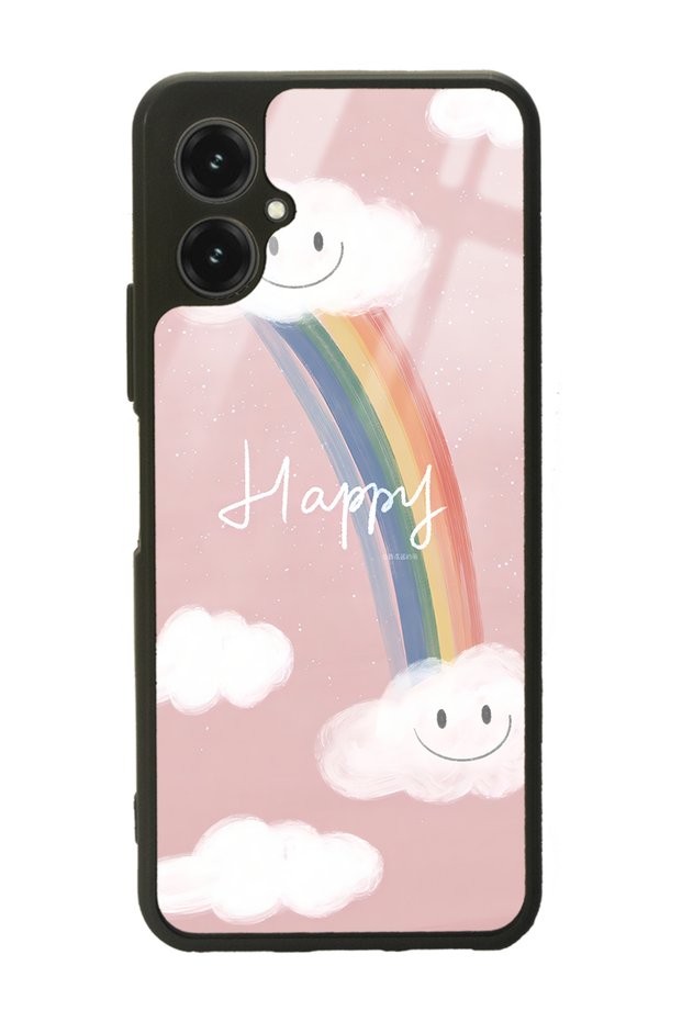 Omix X5 Glossy Phone Case with Happy Cloude Design