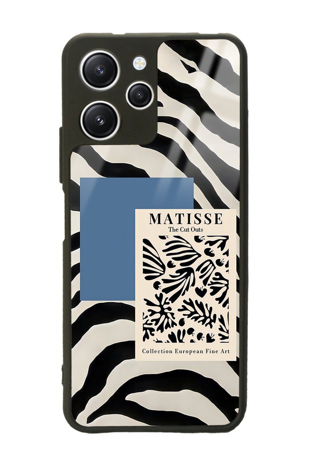 Xiaomi Redmi 12 Zebra Matısse Design Glossy Phone Case
