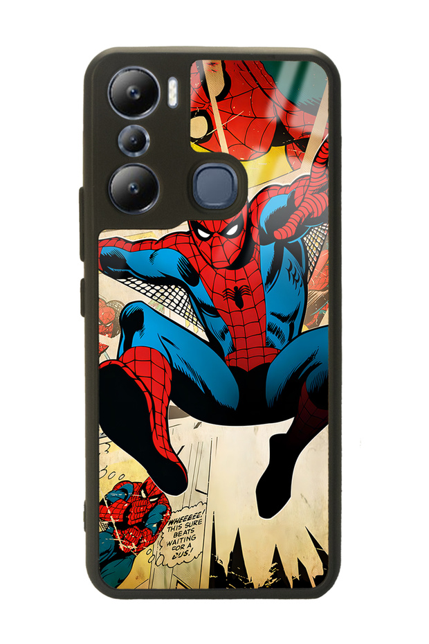 Infinix Hot 20I Spider-Man Glossy Phone Case with Spiderman Design