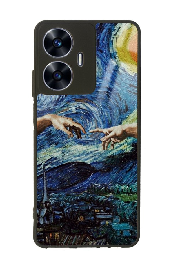Oppo Realme C55 Hand in Hand Design Glossy Phone Case