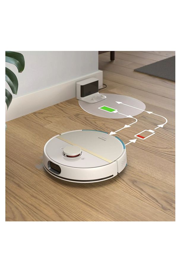 Ultra Emiş Güçlü 4 Kademeli Premium Islak ve Kuru Robot Süpürge - 3