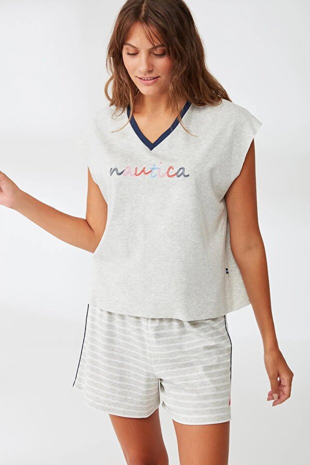 Şort Takım Gri W314sorttk - 5